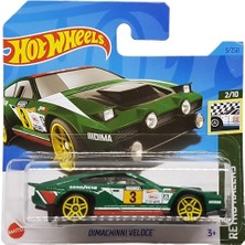 Hot Wheels - Dimachinni Veloce - Retro Racers 2/10 - HKH03 - Short Card - Good Year - Bell - Sparco - Mattel 2023