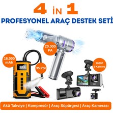 Leerfei 4 In 1 Profesyonel Araç Destek Seti