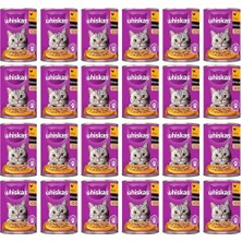 Whiskas Tavuklu 400 gr X24, Kedi Yaş Mama