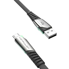 Konfulon DC16 Micro USB Kablo 1m 2.4A - Siyah