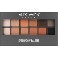 Alıx Avıen 12LI Far Paleti - Eyeshadow Palette 555 Coffee Time 15,6 G