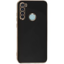 Newface Xiaomi Redmi Note 8 Kılıf Volet Silikon - Siyah