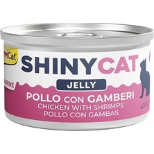 Shinycat Konserve Kedi Maması - Tavuklu Karidesli 70 gr