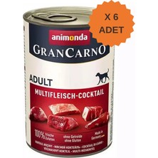 Animonda Grancarno Karışık Etli Yetişkin Köpek Konservesi 400GR x 6 Adet