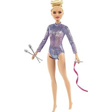 Barbıe Ritmik Jimnastikçi (Sarı Saçlı) Bebek Barbie Ritmik Jimnastikçi, Sarı Saçlı Bebek GTN65 GTN65