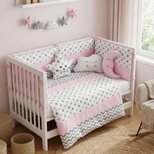 Kista Baby Bebek Uyku Seti Nevresim Takımı 70x130 Baby Gold Pembe