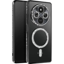 Newface Xiaomi Redmi 14C Joke Simli Magneticsafe Kılıf - Siyah