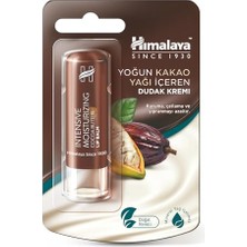 Himalaya Yoğun Nemlendirici Dudak Kremi, Lip Balm, Kakao Yağı, Hint Yağı, BESLEYICI,%100 Doğal Renk, Silikon Içermez, 4,5 gr