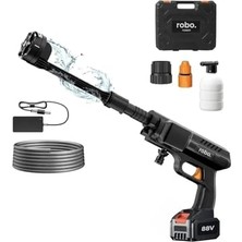 Turbo 1 Şarjlı 70 Bar Yüksek Basınçlı Oto Yıkama Makinesi ve Sulama Tabancası