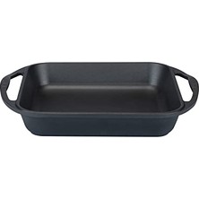 Lava Metal Döküm Kızartma Tavası, Kare, 26X26 Cm, Siyah