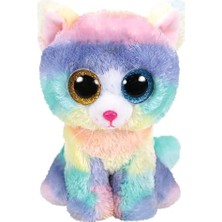 Beanie Boo Heather Tek Boynuzlu Kedi 15 cm