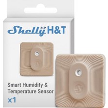 Blu H&t Mokka | Bluetooth Kontrollü Sıcaklık ve Nem Sensörü | Su Sıçramasına Karşı Korumalı ve Toz Geçirmez | Koruma Sınıfı IP54 | Ios Android Uygulaması | Ağ Geçidi Gereklidir