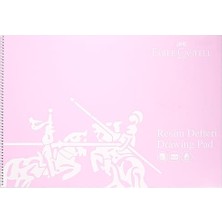 Faber-Castell Resim Defteri, 35X50 Cm, 30 Yaprak, Spiral Cilt, Pp Kapak, 120G Kaliteli Kağıt, Asorti Renkler, Dayanıklı ve Çevre Dostu