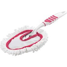 Soft On Mikrofiber Toz Alıcı Pratik Ergonomik Yer Silme - Duvar Silici - Lavabo/klozet Temizleyici El Boy Çok Renkli Püsküllü Değiştirilebilir Kokulu Temizlik Bezi Mix EASYSO3460