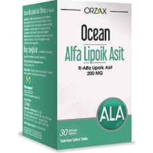 Orzax Alfa Lipoik Asit 200 Mg 30 Kapsül 74252