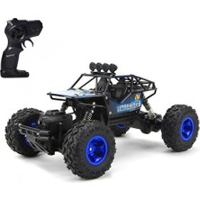 Oyuncak 2.4ghz Uzaktan Kumandalı Full Fonksiyon Şarjlı 4x4 Arazi Aracı Rc Rock Crawler (Mavi)