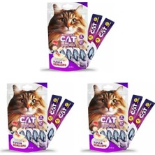 Cat Sıvı Kedi Öd. Ton-Deniz Tarağı 5X15 gr 3lü Paket