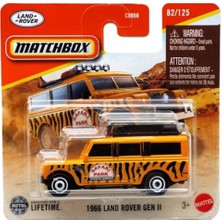 C0859 Matchbox 1:64 Tekli Arabalar 1966 Land Rover Gen 2 JBT05