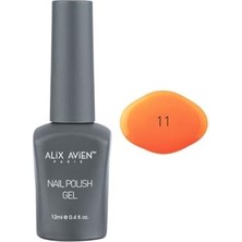 Alıx Avıen Uv Kalıcı Neon Turuncu Jel Oje 11 - Gel Polish - 12 ml