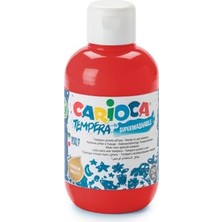 Tempera Boya Yıkanabilir, Kırmızı, 0.25 Litre