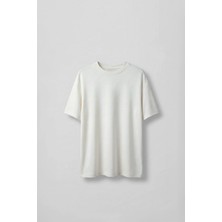 Abluka Online Erkek Oversize T-Shirt Beyaz