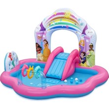 Bestway Disney Princess Enchanted Palace Oyun Merkezi, 7 Ft 3 Inç x 6 Ft 4 Inç x 55 Inç Veya 2,21 M x 1.93 M x 1.40 M