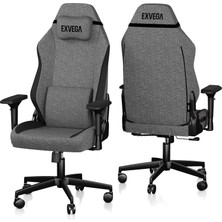 EXVEGA Pandora Graphite Kumaş Oyuncu Koltuğu