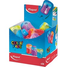 Ofis ve Kırtasiye 043111 Color Peps Çift Delikli Kalemtıraş