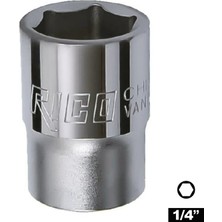 RICO 1/4 Altı Köşe Lokma 7 mm