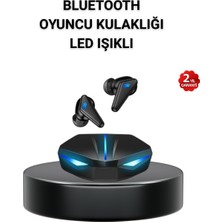 Bluetooth 5.0 Oyun ve Müzik Kulaklığı – 3D Ses Kalitesi - IS002Y-7R80A4