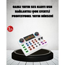Canlı Yayın ve Karaoke Için Profesyonel Ses Kartı Bluetooth Destekli - IS002Y-7QC210