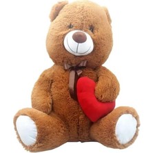 Kiddico Toys Peluş Kalpli Ayı 80 cm