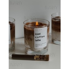 Kahve Kokulu Iced Latte Mum - Kibrit Set