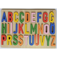 Ahşap Alfabe-Bul Tak