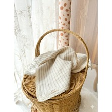 Gökçe Cotton Müslin Bebek Örtüsü Organik % 100 Pamuk El Işlemesi