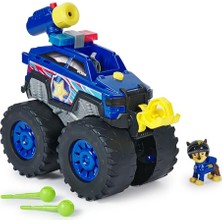Rescue Wheels - Chases Deluxe Monstertruck, Mermi Atma, Motorlu Halat Vinci, Işıklar ve Sesler, 3 Yaşından Büyük Çocuklar Için Oyuncak