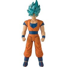 - Dragon Ball Super - Dev Figür Limit Breaker 30 cm - Super Saiyan Goku Blue - Resmi Lisanslı - Büyük Eklem Figürü Goku - 36731