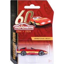 Majorette Racing Cars 279D-1 Chevrolet Corvette 1990 Zr-1 Kırmızı