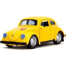 Transformers 1:32 G1 Bumblebee Volkswagen Beetle Döküm Araba, Çocuklar ve Yetişkinler Için Oyuncaklar
