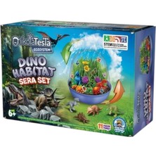 Kiddico Toys Nikola Tesla Habitat Sera Set Dino