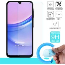 Berry Store Galaxy A06 Glass Cam Ekran Koruyucu [galaxy A06 ile Uyumlu Ekran Koruyucu - Şeffaf]