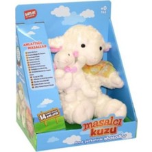 Kiddico Toys Masal Anlatan Kuzu Yavrulu Peluş Oyuncak