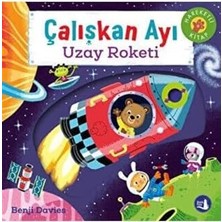 Nisar Store Çalışkan Ayı - Uzay Roketi (Ciltli - Hareketli Kitap)