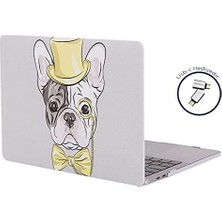 Berry Store Air M1 Kılıf 13 Inç Uyumlu Sert Kapak Koruyucu Lazer Baskı Hayvan Dostları Touchıd M1 Air A2337 A2179 A1932 Sarı