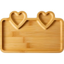 Berry Store Mta -Tech Kalpli Bambu Sunum Tabağı –%100 Doğal Ahşap, Kuruyemiş, Lokum, Çikolata ve Kahve Yanı Ikramlık Tabak – Şık ve Sağlıklı Hediye Seçeneği