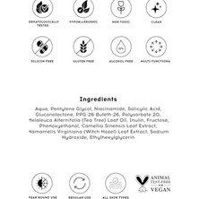 Berry Store Cream Co. Akne & Siyah Nokta Karşıtı Gözenek Sıkılaştırıcı Bha/pha  Salisilik Asit Tonik 200 ml