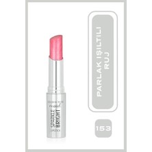 Berry Store Mood Sparkle Bright Lipstick NO:153 Pink Glitz - Işıltılı Ruj