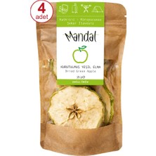 Mandal Kurutulmuş Yeşil Elma 4 x 25 gr