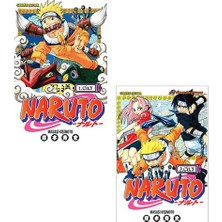 Gerekli Şeyler Yayıncılık Naruto Manga Seti 1-2. Ciltler Masaşi Kişimoto Ciltsiz 400 Sayfa Türkçe Yayın