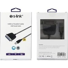 Berry Store Swapp SW-U614 Siyah USB To Parallel (CN36M) Kablo